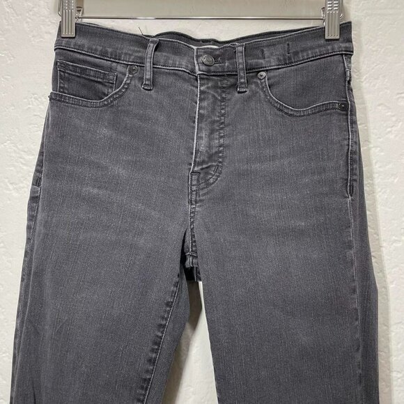 MADEWELL 9" High-Rise Skinny Jeans in Black Sea size 27 - Picture 4 of 9